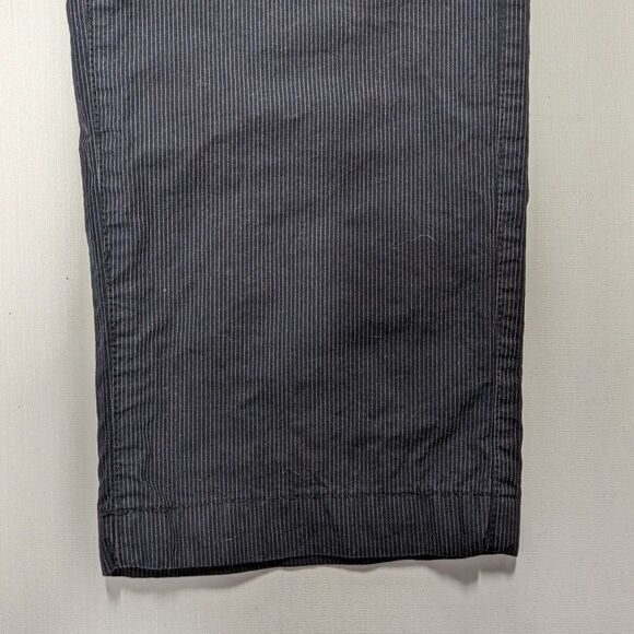 Banana Republic Men's Size 34 x 30 Aiden Fit Blue Pinstripe Pants - Picture 3 of 5